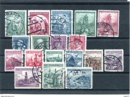 H4022)CSSR 342 - 359 Gest., Jahrgang 1936 Kpl. - Usados