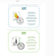 Lot De 4 Timbres Oblitérés Du Jour D'émission. - Brieven En Documenten