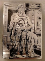 Cartolina Roma San Pietro Mose Michelangelo FG VG 1972 - Museums