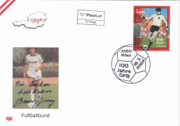 FDC AUSTRIA 2466,football - FDC