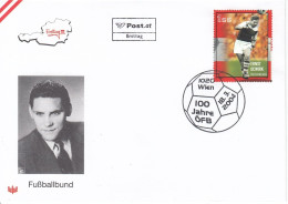 FDC AUSTRIA 2467,football - FDC