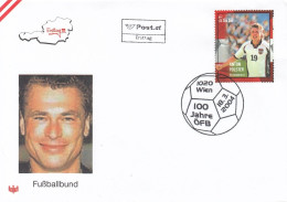 FDC AUSTRIA 2469,football - FDC