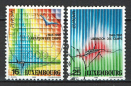 Luxembourg 1995 - YT 1318/1319 - EUROPA Stamps - Peace And Freedom, Paix Et Liberté - Used Stamps
