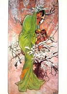 Alphons MUCHA, Né à Eibenschütz (Ivancice) Tchécoslovaquie - Femme Art Nouveau - Pin-up - Editions Nugeron - Mucha, Alphonse