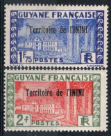 ININI Timbres-Poste N°23* & 24* Neufs Charnières TB Cote : 3€50 - Nuevos