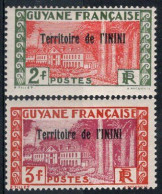 ININI Timbres-Poste N°24* & 25* Neufs Charnières TB Cote : 3€00 - Ungebraucht
