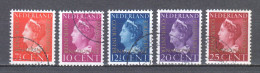Netherlands 1947 NVPH Dienst D20-24 (COUR DE JUSTICE) Canceled (4) - Dienstzegels