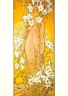 Alphons MUCHA, Né à Eibenschütz (Ivancice) Tchécoslovaquie - Femme Art Nouveau - Pin-up - Editions Nugeron - Mucha, Alphonse