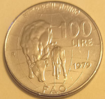 1979 - Italia 100 Lire F.A.O.    ----- - 100 Liras