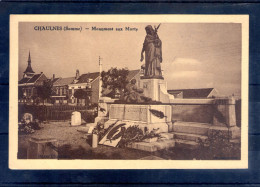 80. Chaulnes. Monument Aux Morts - Chaulnes