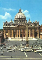 ST. PETER'S CHURCH, ARCHITECTURE, BUSES, CARS, MONUMENT, VATICAN - Vatican