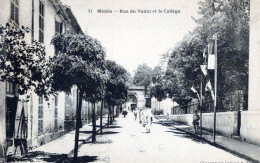 MEDEA / RUE DU NADOR ET LE COLLEGE - Médéa