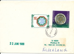 Bulgaria Cover Sent To Holland 14-6-1988 With More Topic Stamps - Briefe U. Dokumente