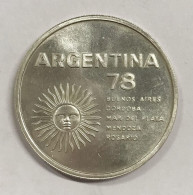 Argentina 1000 PESOS ARGENT 1978 COUPE DU MONDE DE FOOTBALL ARGENTINE E.065 - Argentine