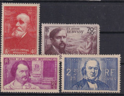 FRANCE 1939 - MLH - YT 436-439 - Unused Stamps