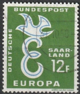 Saarland 1958 // 439 O Europa - Oblitérés