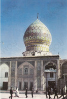 CARTOLINA  SHIRAZ,IRAN-THEHOLEY SHRINE OF SEYED ALA-EDDIEN HOSSIEN-BOLLO STACCATO,VIAGGIATA 1963 - Iran