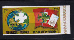 Burundi 1974 UPU Imperf MNH  15711 - Nuovi