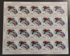 AC- TURKEY STAMP EXTREME SPORTS ENDRO MOTORCYCLE OFF-ROAD RACING MOTORCYCLE PARAGLIDING FULL SHEET MNH 07 DECEMBER 2023 - Ongebruikt