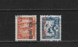 Kouang-tcheou Yv. 107 Et 108 O. - Used Stamps