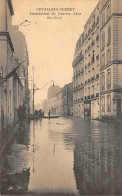 Levallois Perret          92         Inondations 1910:  Rue Rivay   - 1 -   (Voir Scan) - Levallois Perret