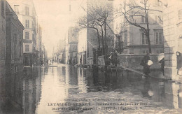 Levallois Perret          92         Inondations 1910:  Rue Des Frères Herbert       (Voir Scan) - Levallois Perret