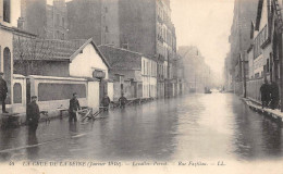 Levallois Perret          92         Inondations 1910:  Rue Fazillau  N° 40       (Voir Scan) - Levallois Perret