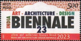 India 2023 BIENNALE Issue 1v Stamp MNH As Per Scan - Otros & Sin Clasificación