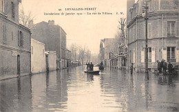 Levallois Perret          92         Inondations 1910:  Rue De Villiers         N°49    (Voir Scan) - Levallois Perret