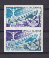 New Caledonia 1972 Air Post Progressive Color Proof Imperf Pair MNH 15714 - Nuevos