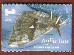 FINLANDIA (FINLAND) -  MI 1923  -  2008 MOTHS: AGLIA TAU     -       USED ° - Usados