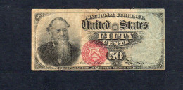 USA - Billet 50 Cents "Fractional Currency" - 4e émission 1863 TB/F P.120 - 1863 : 4° Emission