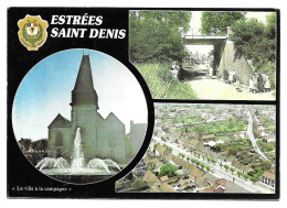 Estrées Saint Denis - 1989 - Pont De Chemin De Fer - Vue Aérienne # 12-21/9 - Estrees Saint Denis