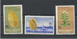 TURQUIE: CONGRÈS SUR LE TABAC N° Yvert  1738/1740** - Unused Stamps