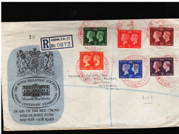 Inghilterra - 1940 Maxi Fdc Croce Rossa-rote Kreuz -red Cross -croix Rouge - ....-1951 Pre-Elizabeth II