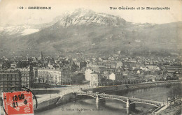 GRENOBLE VUE GENERALE ET LE MOUCHEROTTE  - Grenoble