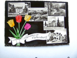 Nederland Holland Pays Bas Valkenburg 5-Luik Met Tulpen - Valkenburg