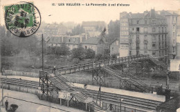 Colombes.  Les Vallées      92       La Passerelle à Vol D'oiseau   N° 12   (voir Scan) - Colombes