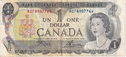 BILLETE DE CANADA DE 1 DOLLAR DEL AÑO 1973 (BANKNOTE) - Canada