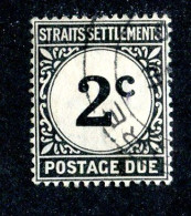 435 BCXX 1924 Scott #J2 Used (offers Welcome) - Straits Settlements