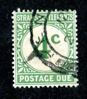 437 BCXX 1924 Scott #J3 Used (offers Welcome) - Straits Settlements