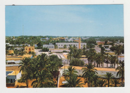 Libya Libia Libye ZAVIA General View, Buildings, Mosque Minaret, Vintage Photo Postcard RPPc (16466) - Libia