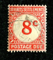 440 BCXX 1924 Scott #J4 Used (offers Welcome) - Straits Settlements