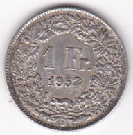Suisse. 1 Franc 1952 B , En Argent - 1 Franken