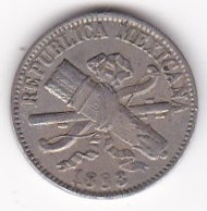 Mexique 1 Centavo 1883 , En Cupronickel, KM# 392 - Mexique