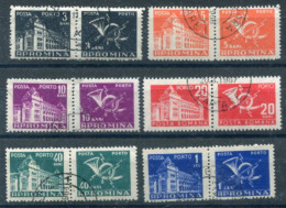 ROMANIA 1957 Postage Due Set Used. Michel Porto101-06 - Portomarken