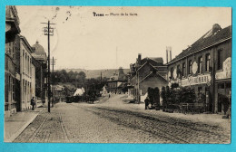 * Trooz (Liège - Luik - La Wallonie) * (Edit Jacques Maréchal - Desaix) Place De La Gare, Tram, Vicinal, Unique, TOP - Trooz