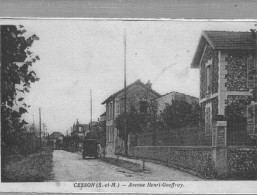 Avenue Henri Geoffroy. - Cesson