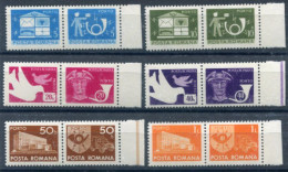 ROMANIA 1974 Postage Due Set MNH / ** . Michel Porto119-24 - Postage Due