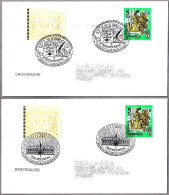 CAMBIO DE MILENIO - CHANGE OF MILLENNIUM. Stockerau. Set 2 Cancels - Orologeria